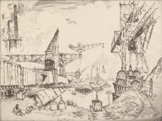 Daruk Duisburgban, 1910.