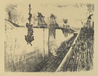 Vacsoraidő, Gatun-zár, 1912
