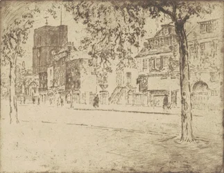 Ház, ahol Whistler meghalt, 1904.