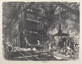 Brobdingnag földjén, a páncéllemezhajlító présgép, 1917.