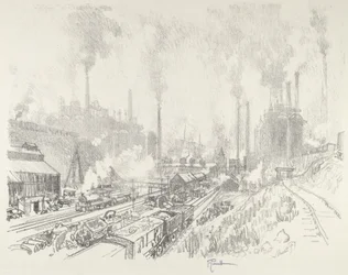 A vas és acél földjén, 1916.