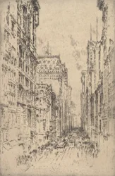 Lower Broadway, 1904.