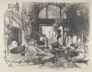 Légcsavarlapátok készítése, 1917.