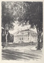 A Vöröskereszt országos székháza, Washington, 1919.