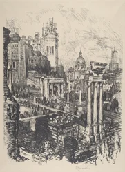 Régi és Új Róma, Victor Emanuel emlékmű, 1911.