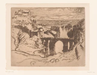 Alcantara híd Toledóban Szent Márton híd, Toledo