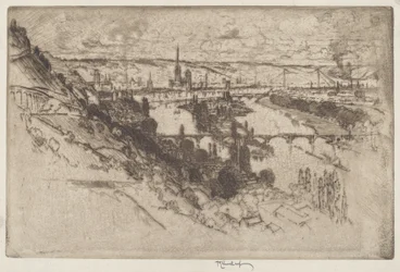 Rouen, a Bon Secoursból