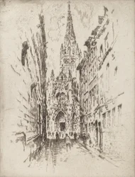 Saint Maclou, Rouen, 1907.