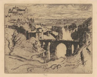 Szent Márton híd, Toledo, 1904.