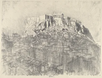 Napkelte az Akropolisz felett, 1913.
