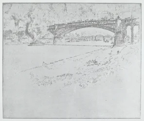The Eads Bridge, St. Louis [felül], 1919 vagy utána.