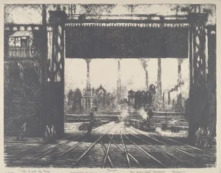 A vaskapu, Charleroi