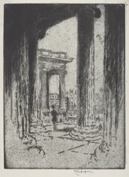 A Portico, British Museum