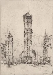 A Times épülete, 1904.