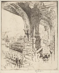 A kompon belül, Cortlandt Street, New York