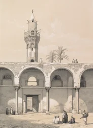 4. Amrou mecset, Kairó, 1843.