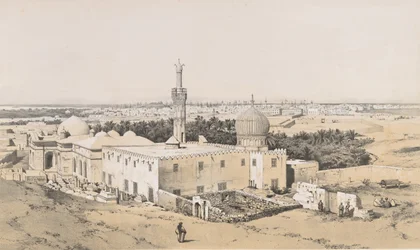 98. Nabedemian mecset, Alexandria, 1843., 1843