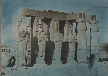 Ramesseum, Théba, 1844.