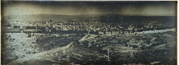 Jeruzsálem: panoráma kilátás