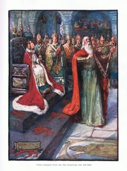 Ott lépett ki a tömegből, és egy öreg, öreg ember, 1910