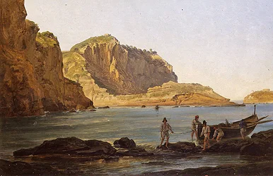 Posillipo (olaj a panelen)