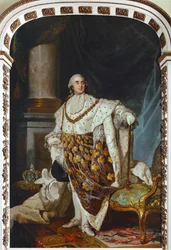 XVI. Lajos koronázási díszben