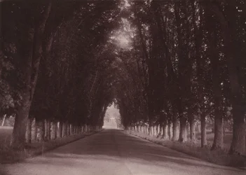 Felhajtó, Château de Grand-Vaux, Savigny-sur-Orge, a Vigier család otthona, 1855 körül (fotó)