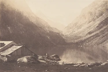 Gaube-tó, Cauterets, 1853.