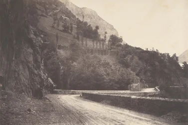 Út Pierrefitte-ből Luz St Sauveurbe, 1853.