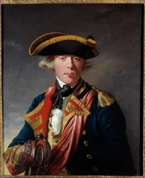James Cook (1728 - 1779), 1766 - 1768 körüli brit navigátor portréja. Joseph Wright derby (1734 - 1797) festménye. Kansas City Művészeti Múzeum