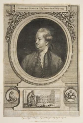 Edward Gibbon, Esq., pub. 1730 (metszet)