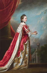 Elizabeth Percy, Northumberland hercegnőjének portréja (olaj, vászon)
