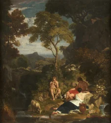 Árkádiai juhászok, 1824 körül (olaj, vászon)