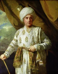 John Foote kapitány a Kelet-indiai Társaságtól.