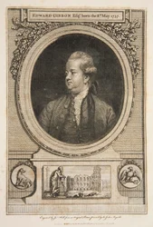 Edward Gibbon, Esq., pub. 1730-as metszet.