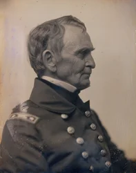 Charles Morris kommodor, kb. 1850. Alkotók: Josiah Johnson Hawes, Albert Sands Southworth.