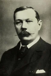 Sir Arthur Conan Doyle portréja (fénykép)