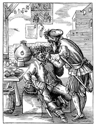 Fogorvos, 16. század 1849.
