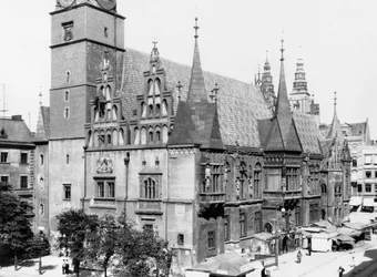 Városháza, Breslau (ma Wroclaw) Lengyelország, 1910 körül