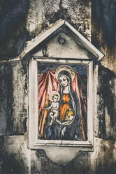 Anya és gyermeke, a Mária és Jézus Savonnában sorozatból, 2015 (fotó)