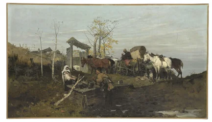 Beszélgetés a kútnál, 1877