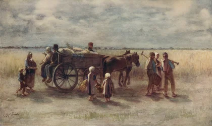 Burgonyaszüret, 1844, c1915