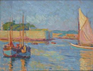 Concarneau kikötője