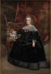 María Teresa (1638-83), Spanyolország Infanta, 1645 körül (olaj, vászon)