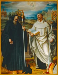 Clairvaux-i Szent Benito és Bernardo (festmény)