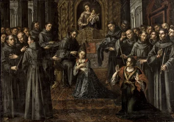 Assisi Szent Klára (1194-1253) - Barokk: Szent Klára hivatása, Ruiz Soriano, Juan (1701-1763)