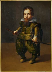 Egy törpe portréja, valószínűleg Bartolo vagy Bartolillo (festmény, vászon)