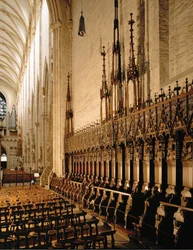 Choirstalls a Münsterben Ulmban