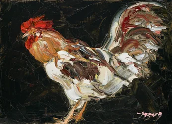 Élénk impasto kakas