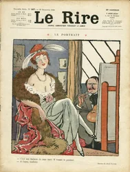 Illusztráció: Abel Faivre (1867-1945) a Le Lire borítójára